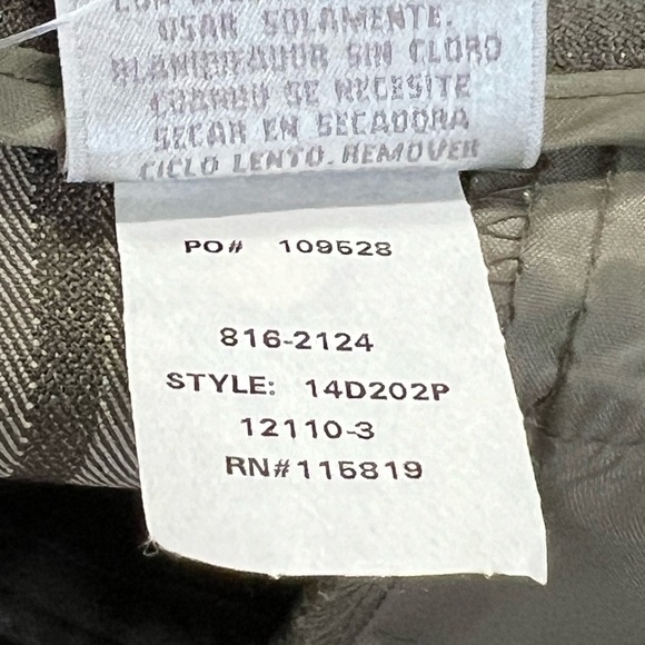 Worthington Basil Stripe Marilyn Fit Trousers Size 18 - Picture 11 of 11